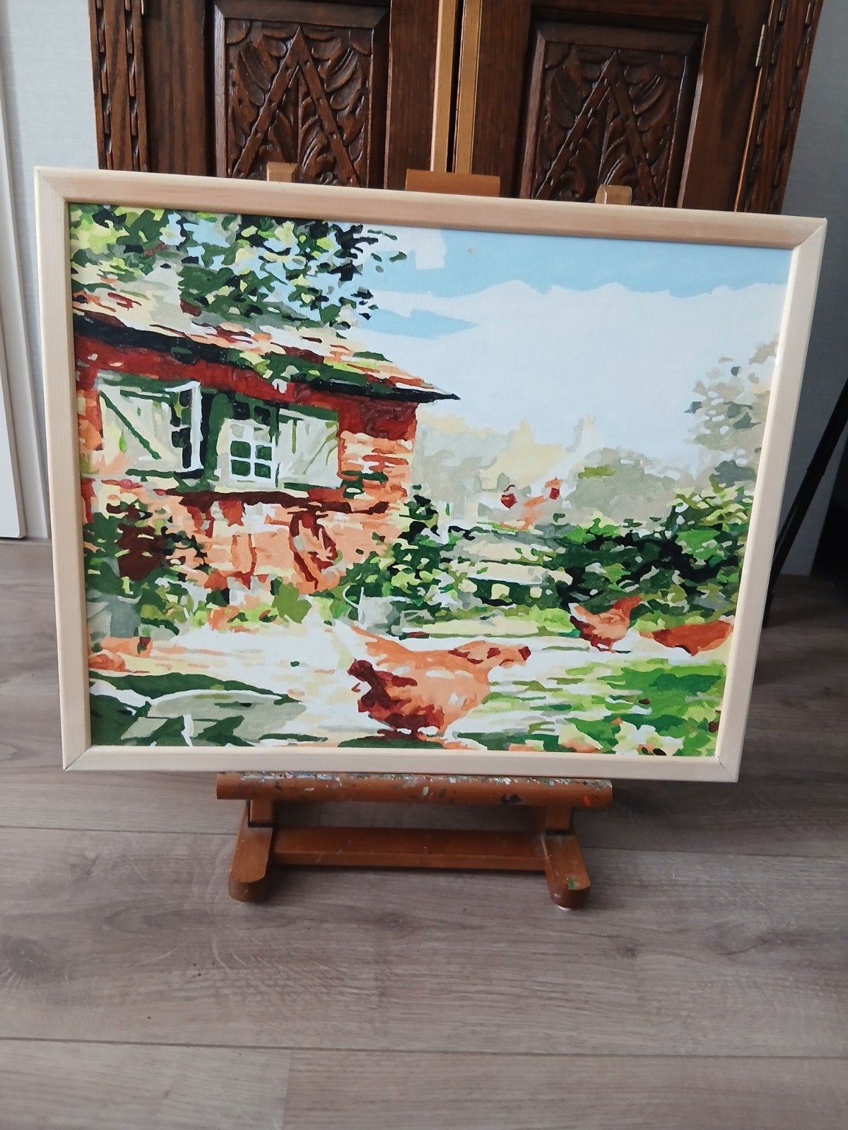 Schilderen op nummer schilderijen., Ophalen
