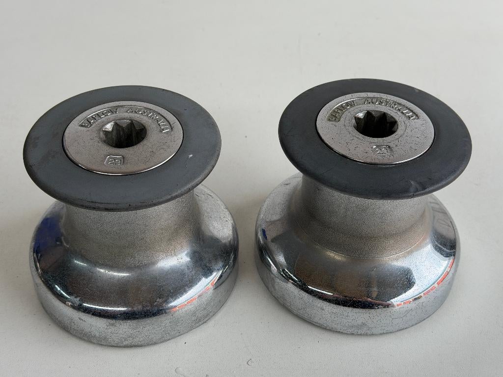 2 x Barlow 23 two speed lier, Ophalen of Verzenden, Gebruikt, Lijn of Blok