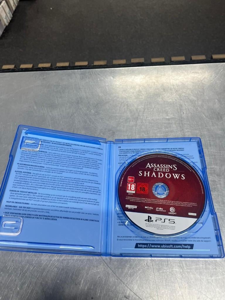 PlayStation 5 Assassin's Creed Shadows | ZGAN € 32,99, ., Ophalen of Verzenden, Zo goed als nieuw, .