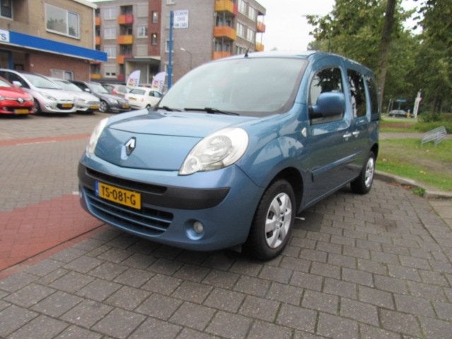 Renault Kangoo FAMILY 1.6 16V Expression, Auto's, 13 km/l, Gebruikt, 4 cilinders, Blauw