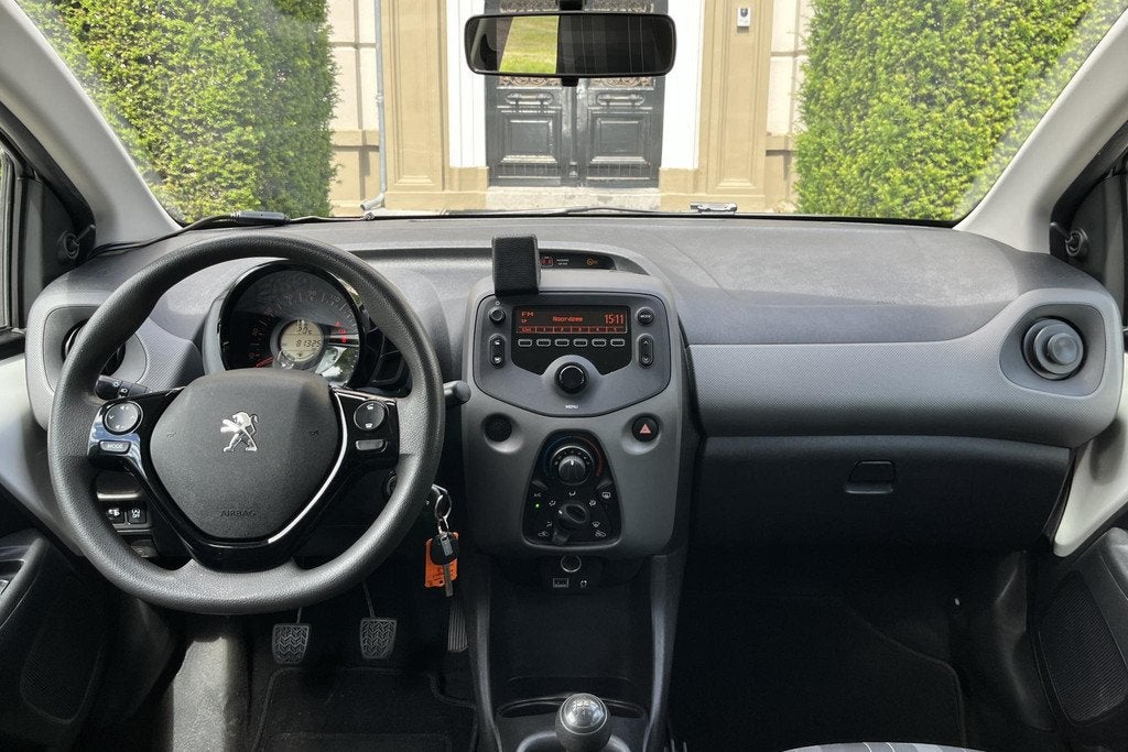 Peugeot 108 1.0 e-VTi Active AIRCO | RADIO | GARMIN ADD-ON N, Auto's, Voorwielaandrijving, 12 maanden, Stof, Gebruikt