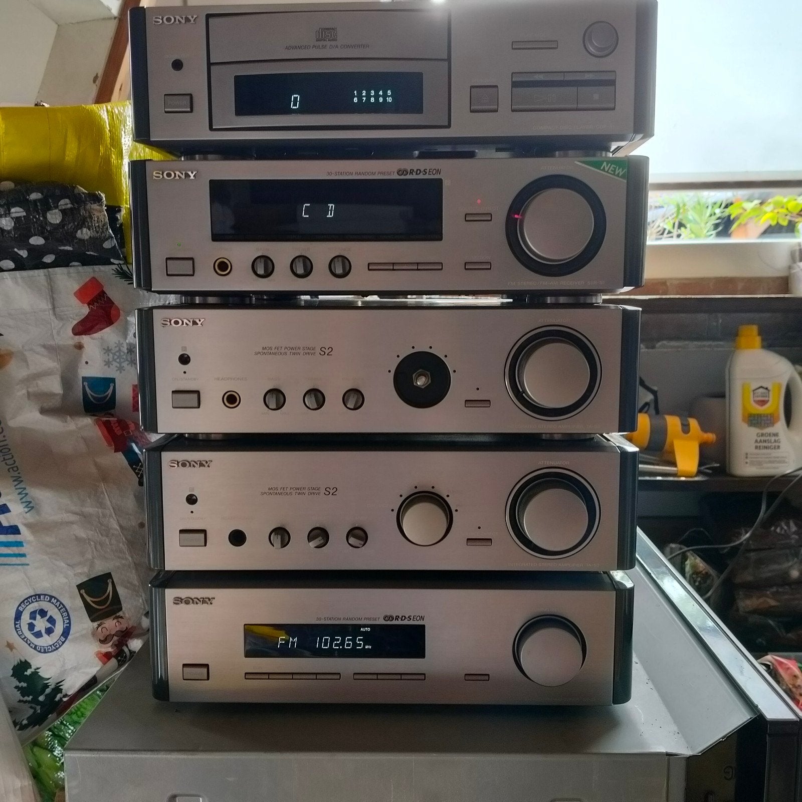 Sony La Scala serie: Eerst LEZEN, Audio, Tv en Foto, Ophalen, Cd-speler, Sony, Losse componenten