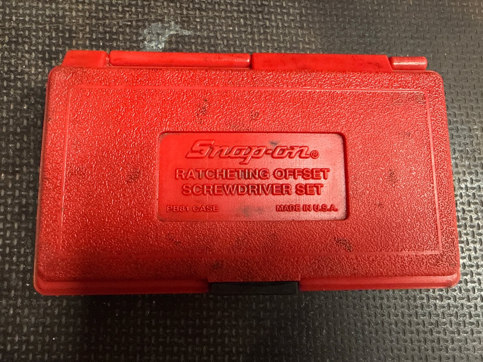 Snap-on Ratcheting Offset Schroevendraaier Set CRT110PB, Doe-het-zelf en Verbouw, Ophalen of Verzenden, Gebruikt, Schroevendraaier