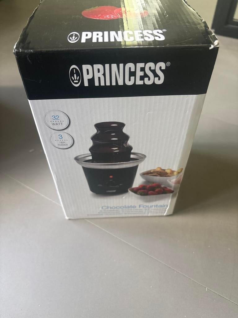 Princess Chocoladefontein, Ophalen, Nieuw