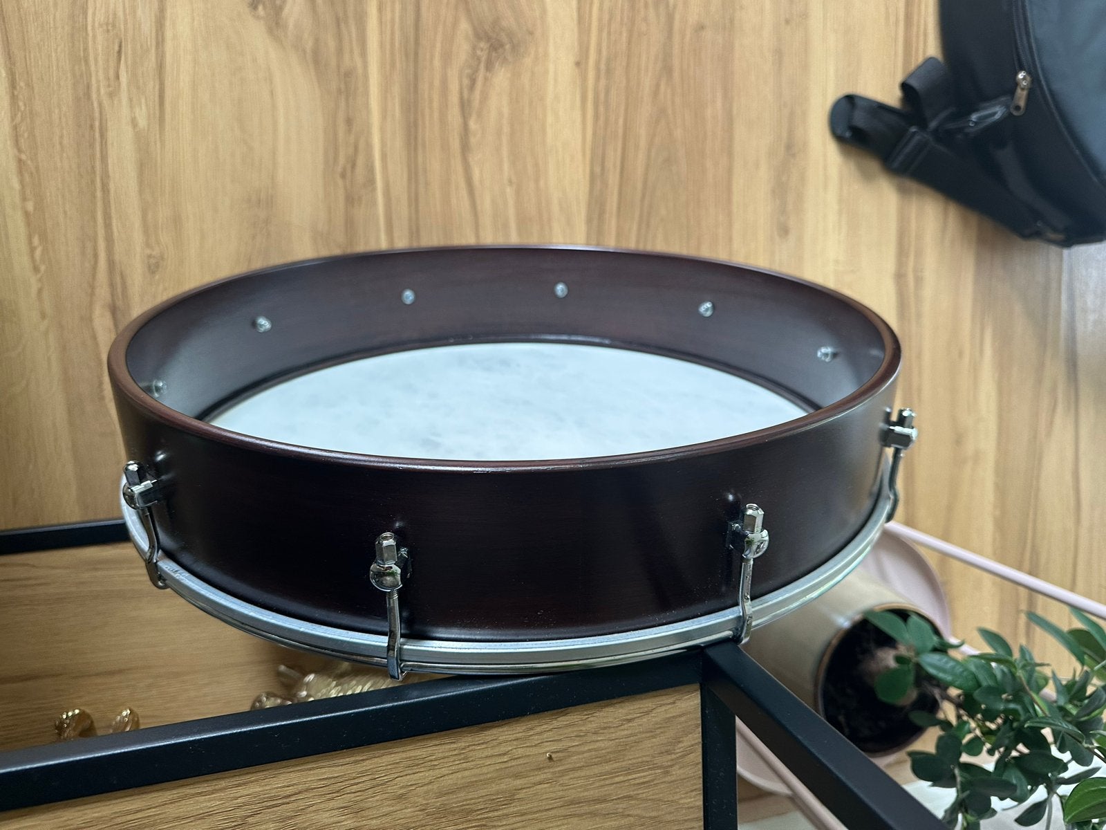 Bodhrán Ierse trommel met draagtas, Ophalen, Zo goed als nieuw, Overige merken