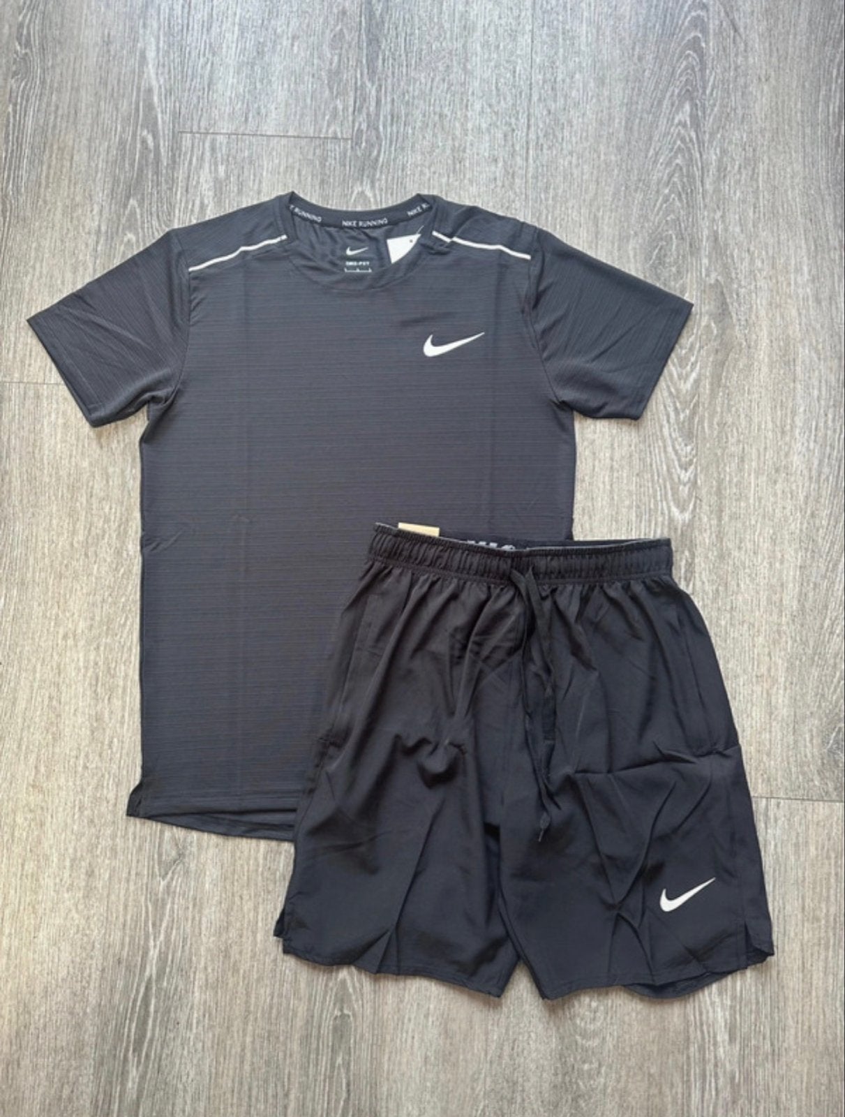 Nike Miller Korte Set, Kleding | Heren, Maat 48/50 (M), Zwart, Nieuw, Ophalen of Verzenden