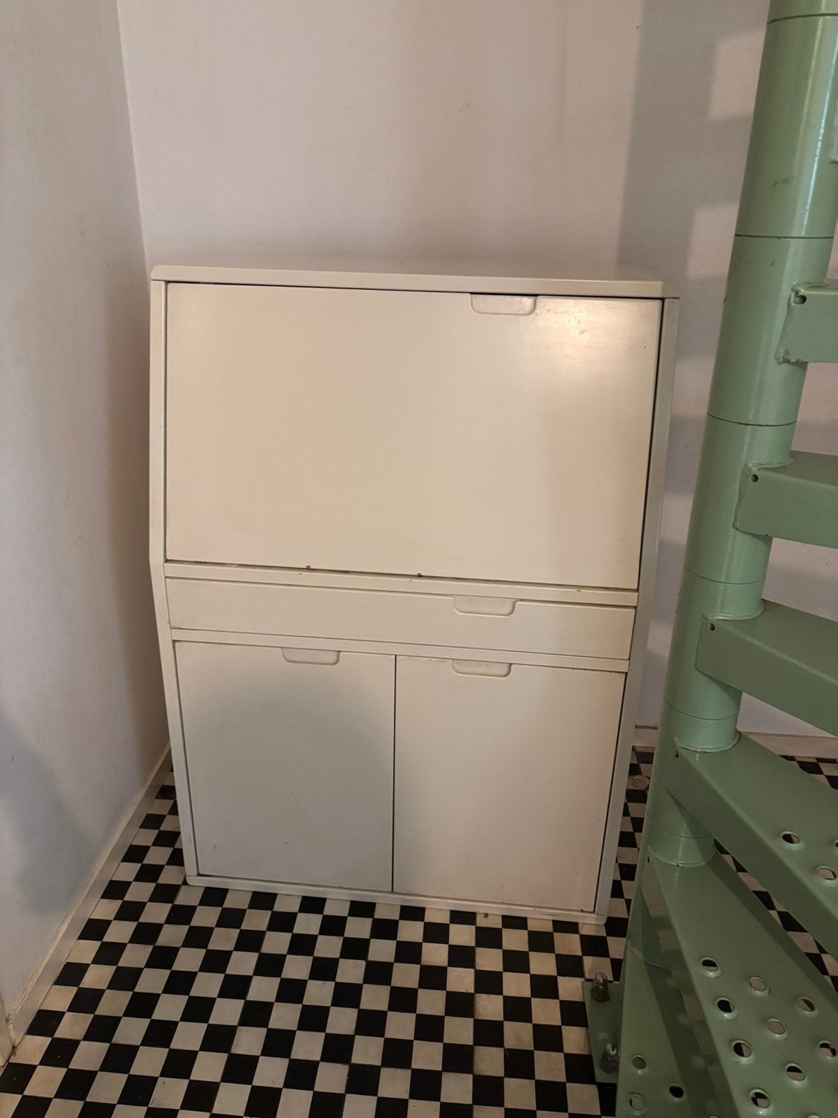 Witte kast met lades - gratis ophalen, Ophalen, Zo goed als nieuw