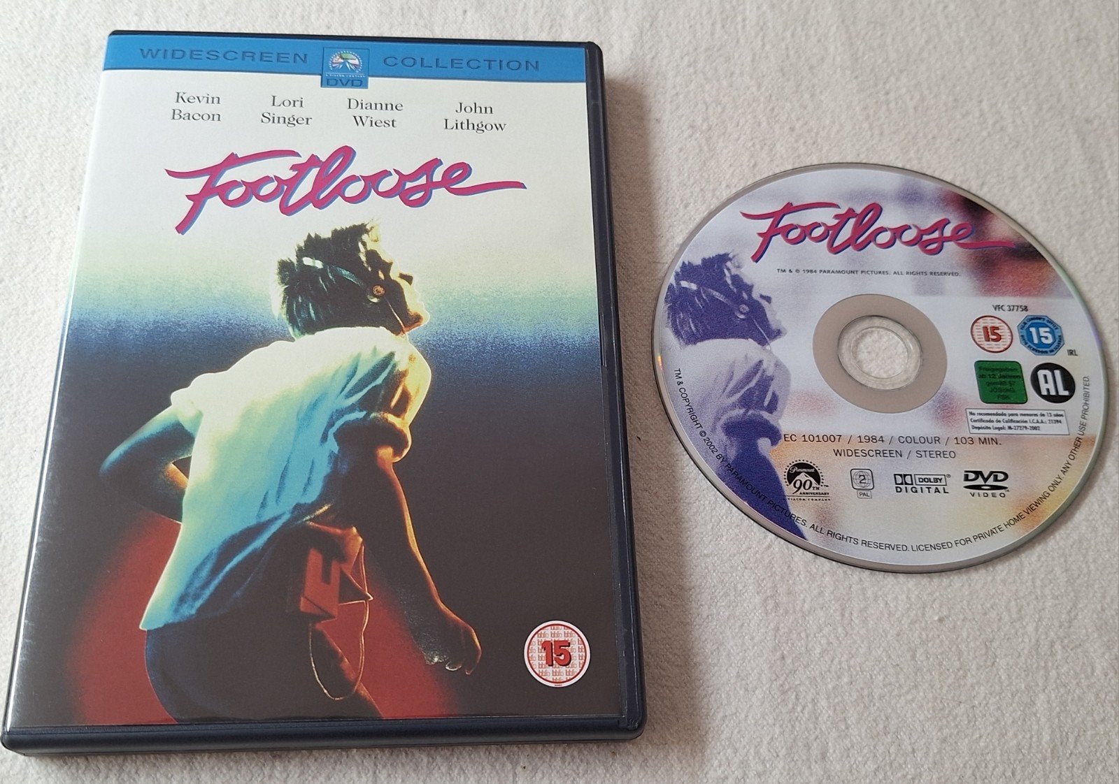 Footloose ( Ross ) met Bacon, Lori Singer, Lithgow, Engels, Nederlands, Overige genres, Ophalen of Verzenden