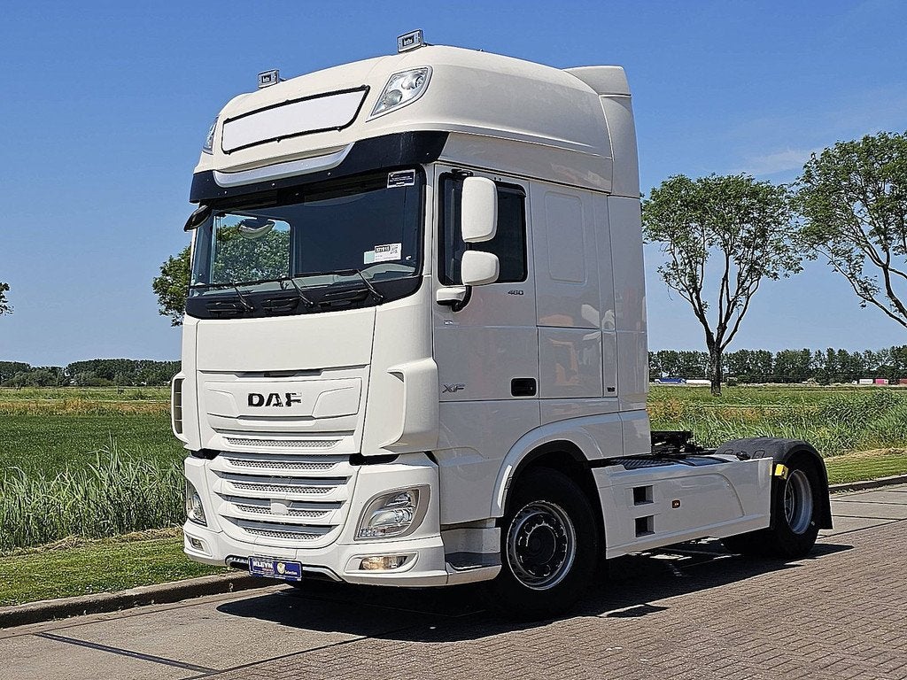 DAF XF 480, Auto's, Automaat, Euro 6, Stoelverwarming, Wit