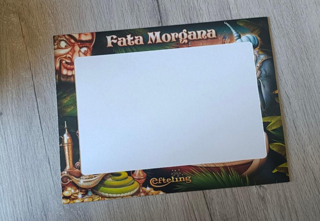 Efteling papieren fotohoes Fata Morgana, Verzenden, Zo goed als nieuw, Overige typen