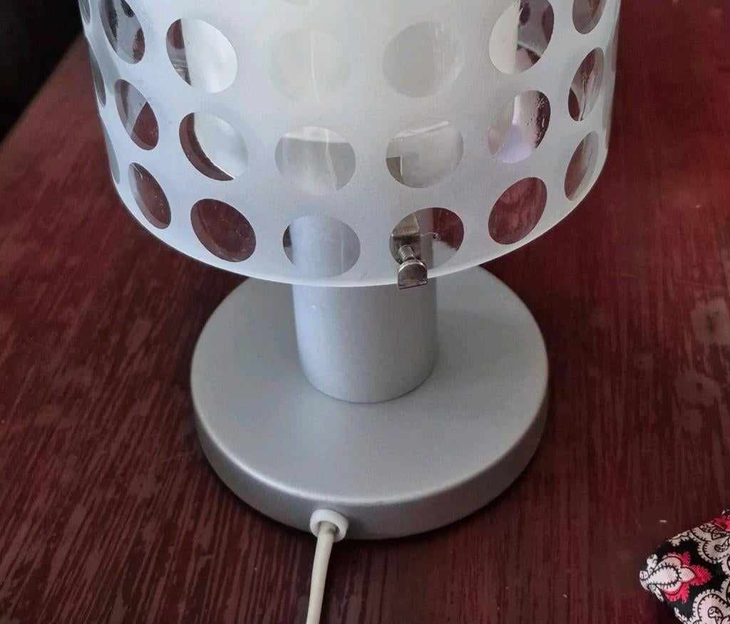 Vintage IKEA Käre tafellamp , Ophalen of Verzenden, Zo goed als nieuw, Glas