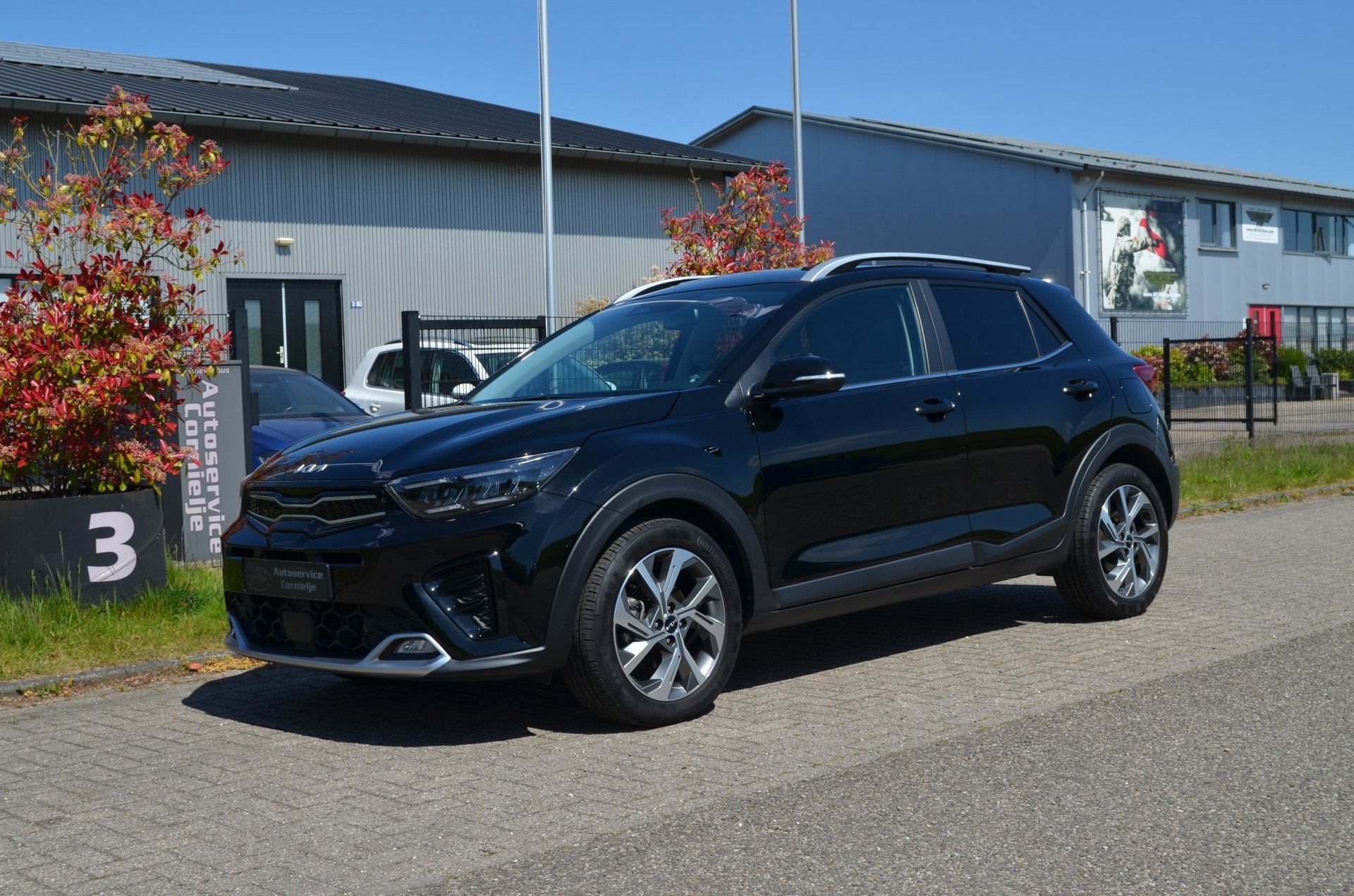 Kia Stonic 1.0 T-GDi MHEV GT-PlusLine Stoel/stuurverw|Camera, Auto's, Voorwielaandrijving, 450 kg, Gebruikt, Zwart