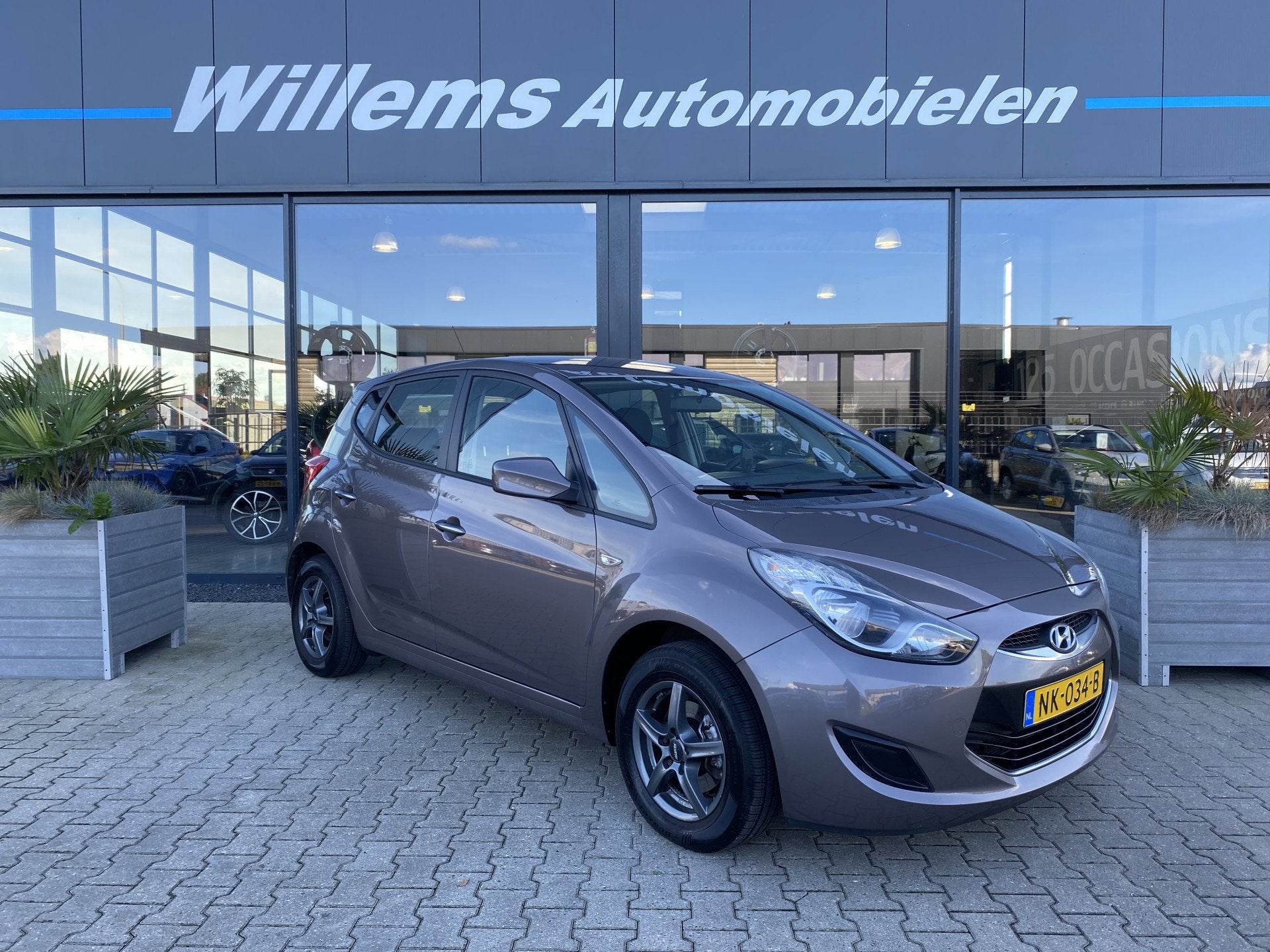 Hyundai ix20 1.4i i-Motion Lichtmetaal & Camera , Trekhaak, Auto's, Voorwielaandrijving, Stof, Gebruikt, Zwart
