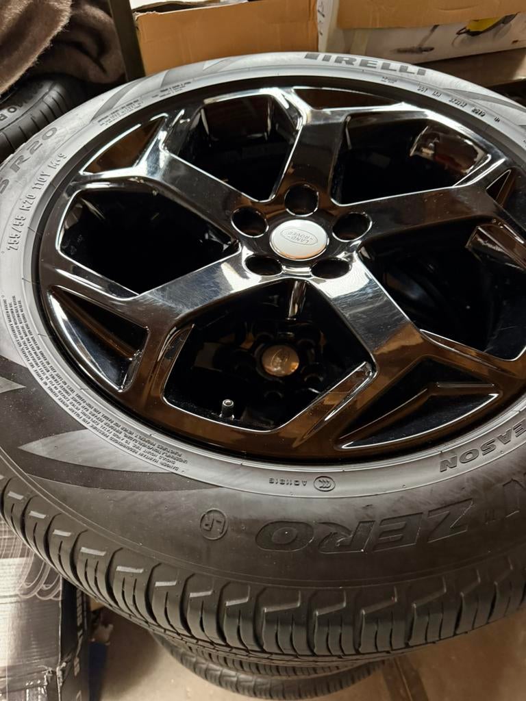 Range Rover velgen zwart 20 inch, Auto-onderdelen, Banden en Velgen, 255 mm, Banden en Velgen, Ophalen of Verzenden, All Season