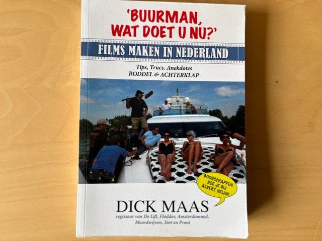 Dick Maas - films maken in Nederland, Boeken, Ophalen of Verzenden, Gelezen, Overige onderwerpen