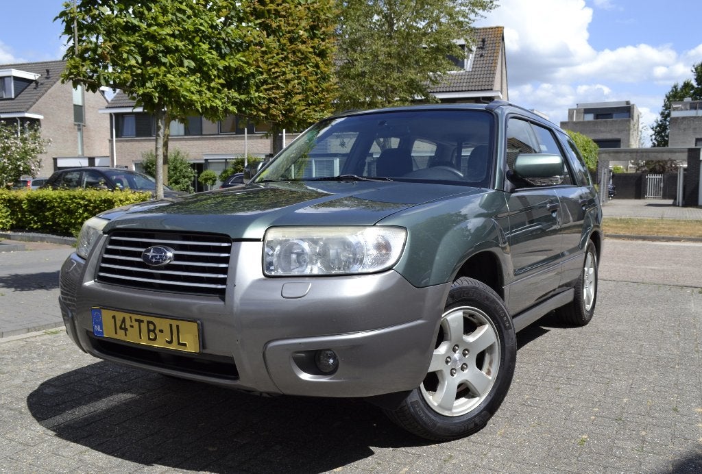Subaru Forester 2.0 116KW AWD 2006 Groen, 1994 cc, 4 cilinders, 75 €/maand, Vierwielaandrijving