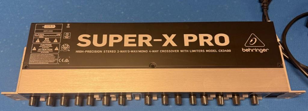 Behringer Super-X Pro CX3400 Crossover – Zo goed als nieuww, Ophalen of Verzenden, Zo goed als nieuw, Onbekend, Music Tribe Global Brands Ltd., 17A Brunswick Street, Hamilton HM 10, Bermuda