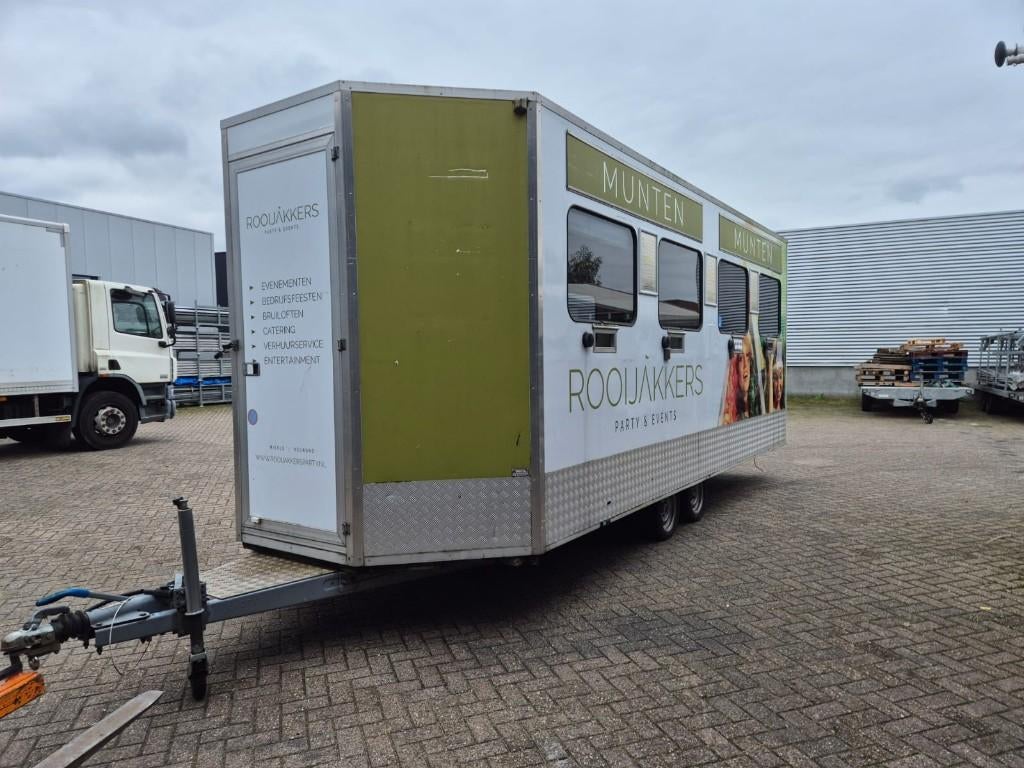 Kassa wagen aanhanger schaft keet, Ophalen, Gebruikt, Overige typen, Overige