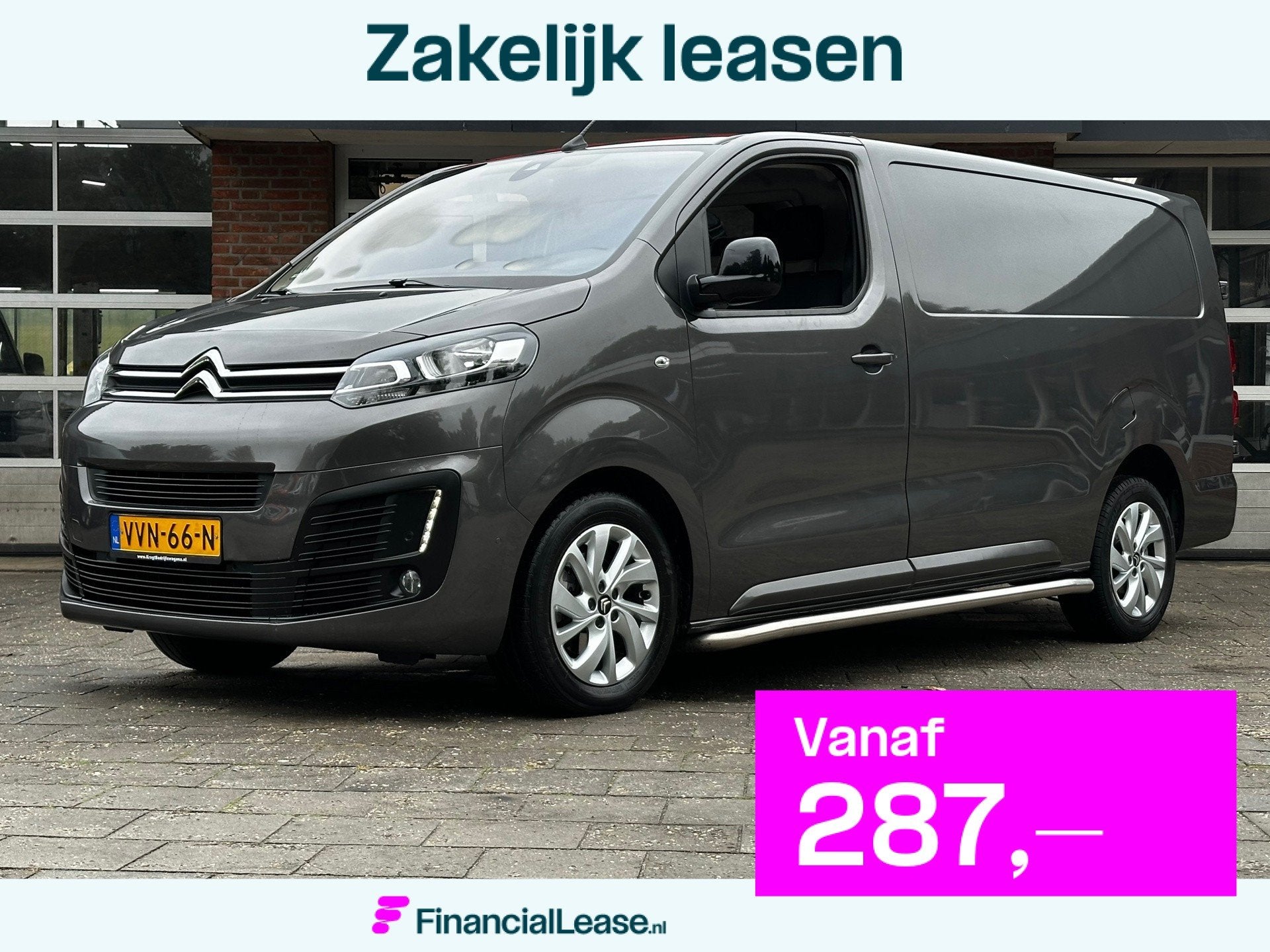 Citroen Jumpy 2.0 BlueHDI 145 PK L2 AUTOMAAT, ADAPTIEVE Crui, Stof, Gebruikt, 4 cilinders, Citroën
