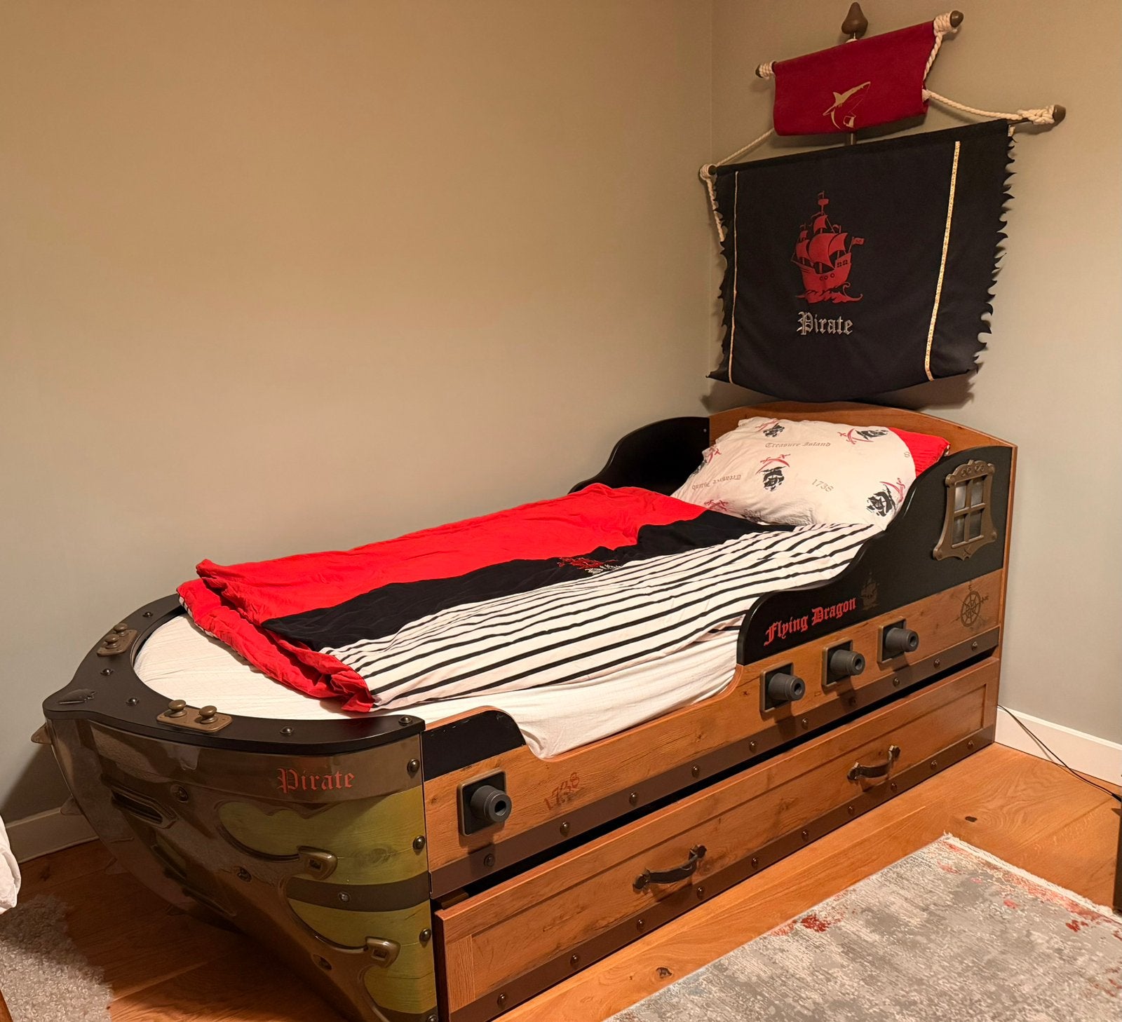 Kinderen bed, Ophalen, Gebruikt, 180 cm of meer, 100 cm of meer