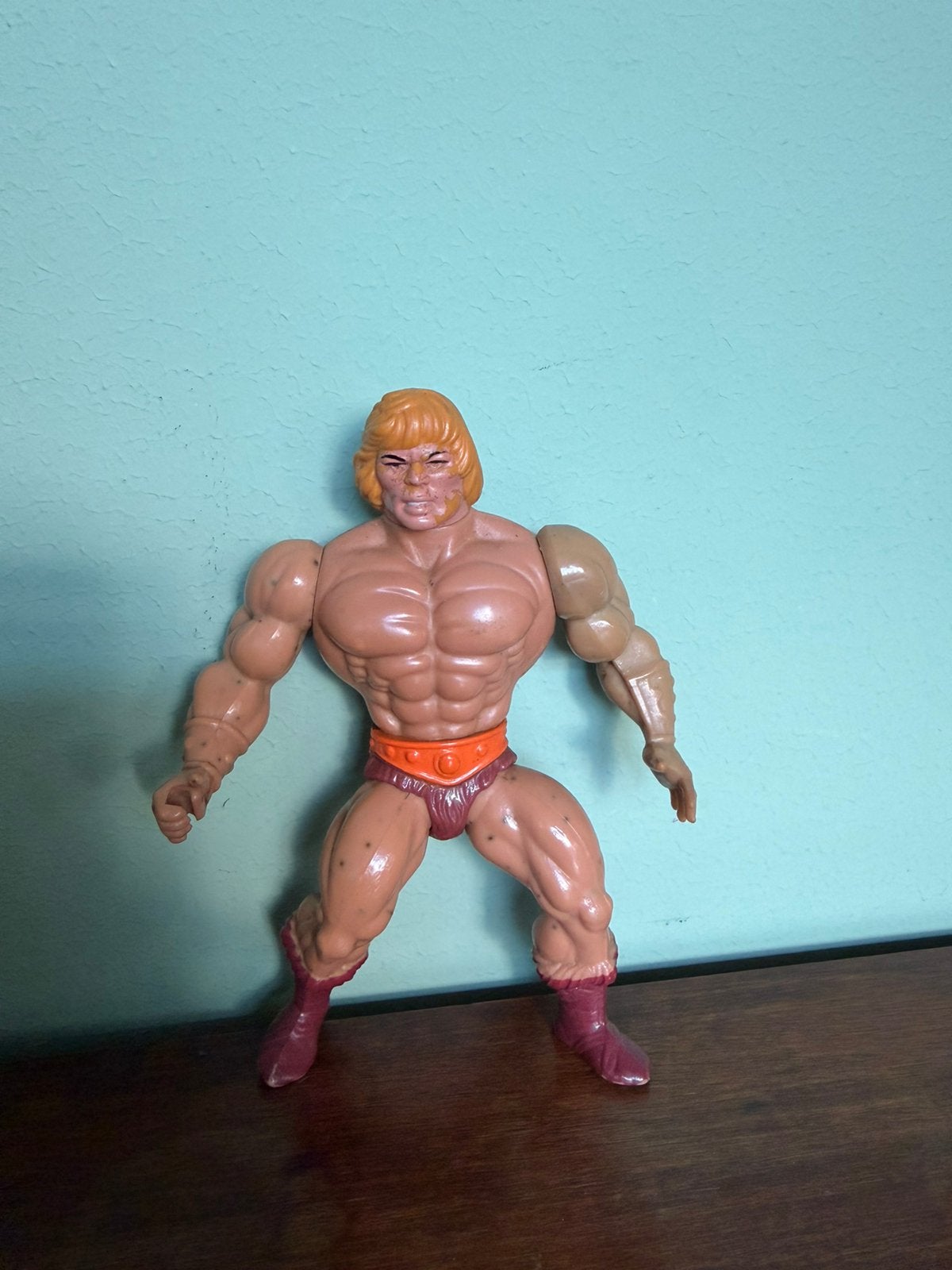He-man actiefiguur 1981, Verzamelen, Ophalen of Verzenden, Gebruikt