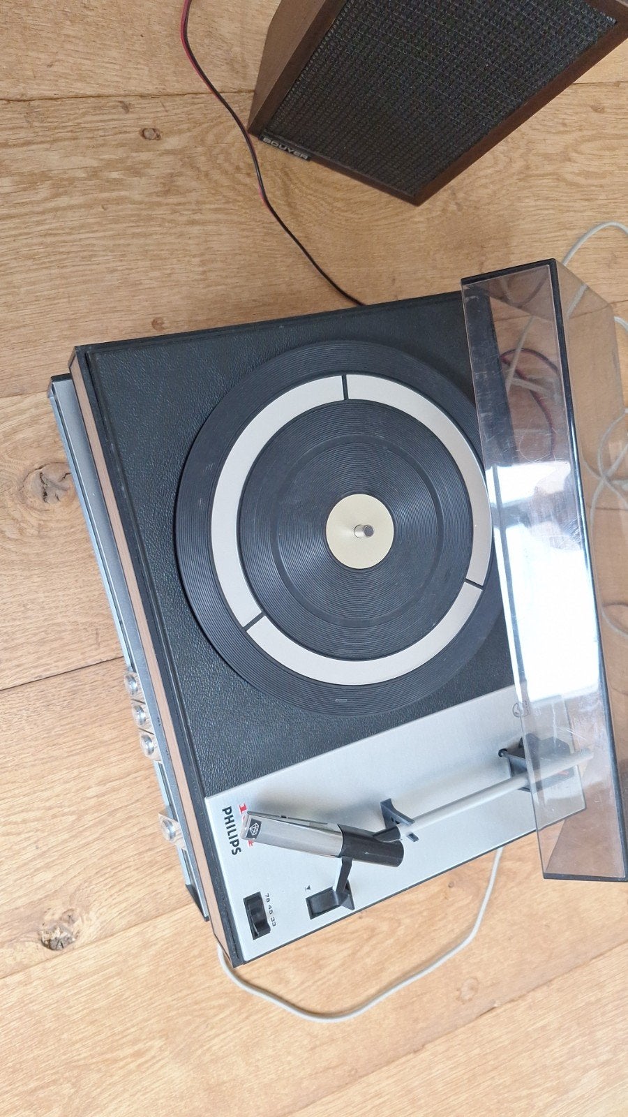 Complete Philips vintage set, Ophalen, Platenspeler, Philips