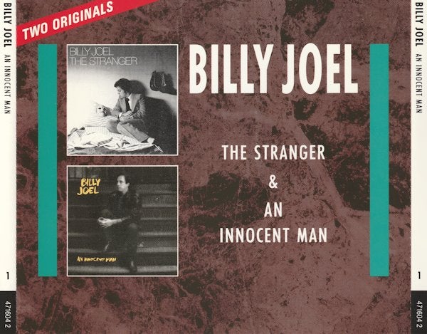 Billy Joel - The Stranger & An Innocent Man (2xCD), Ophalen of Verzenden, Zo goed als nieuw, Poprock