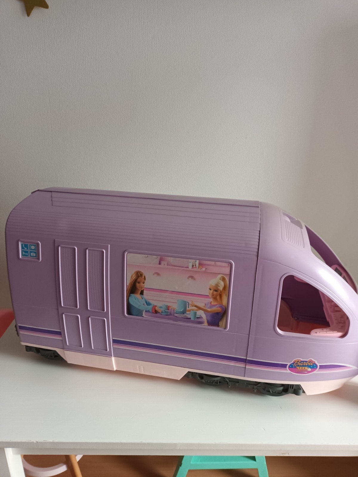 BARBIE TREIN IN ZEER GOEDE STAAT., Ophalen of Verzenden, Gebruikt, Barbie