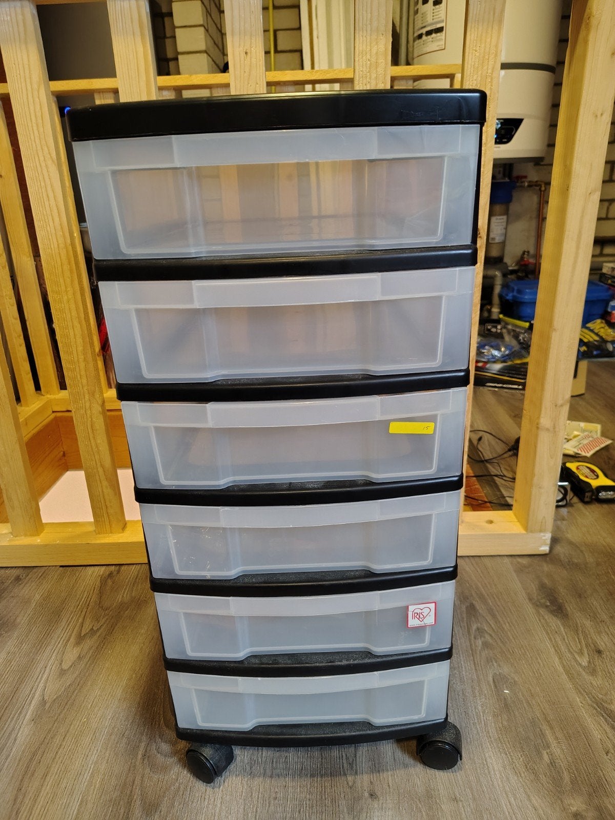 Opbergkasten met lades op wieltjes - ideaal voor LEGO, Ophalen, Gebruikt, 5 laden of meer, 100 tot 150 cm