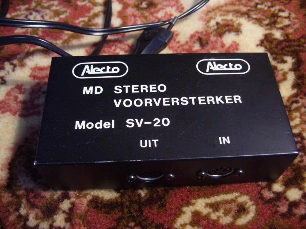 VOORVERSTERKER ALECTO, Ophalen of Verzenden, Zo goed als nieuw, Minder dan 60 watt, Overige merken