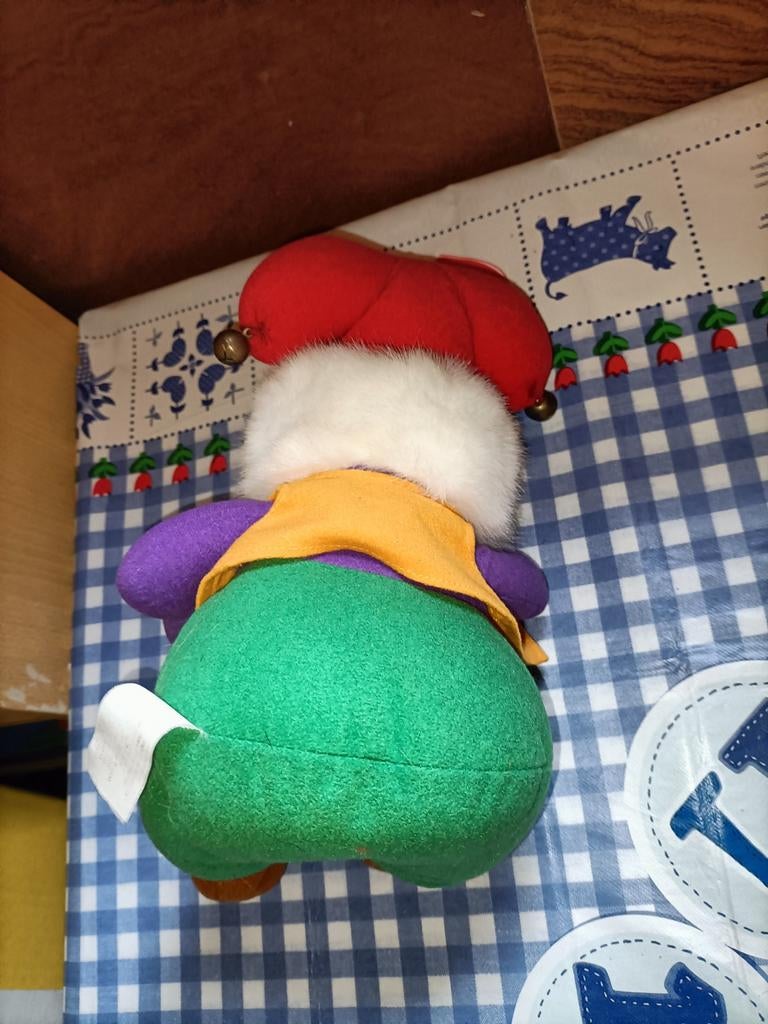 Kabouter Plop knuffel 30 cm groot Nicotoy, Ophalen of Verzenden, Zo goed als nieuw, Overige typen