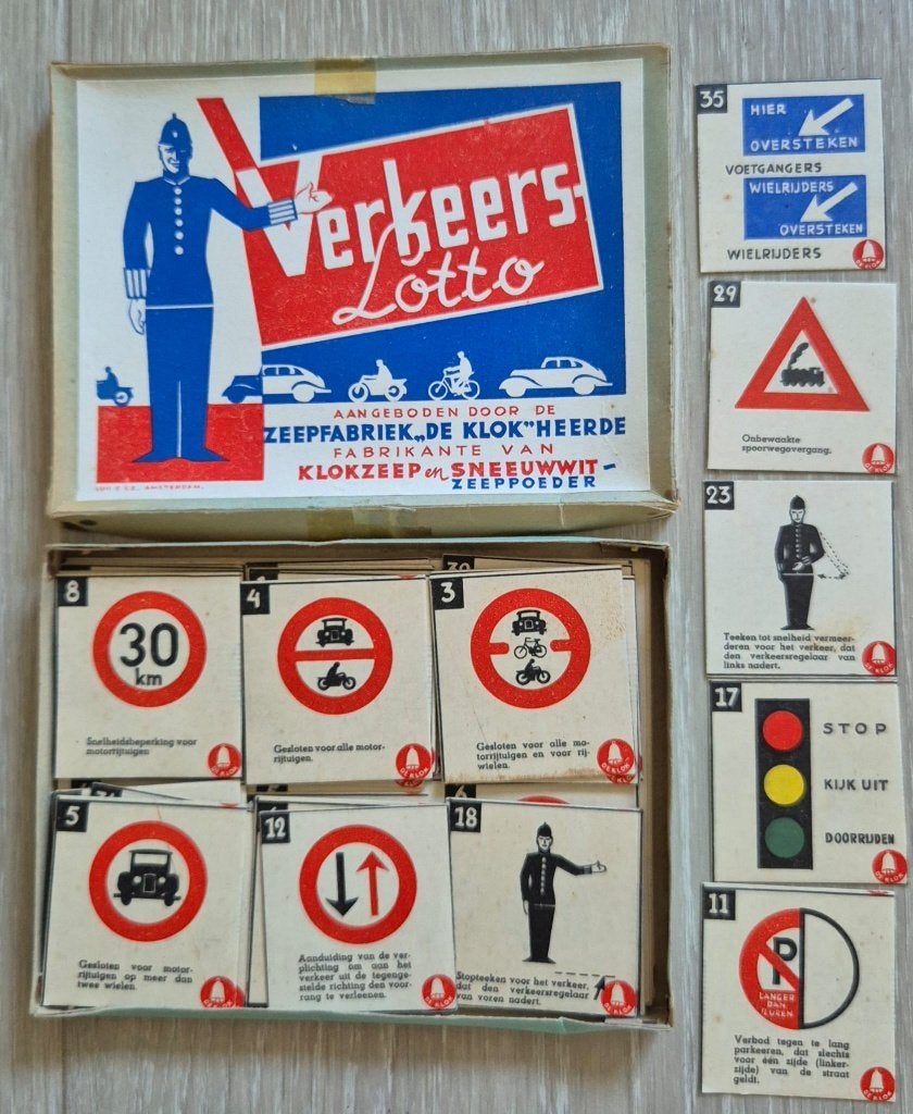 Verkeerslotto - Zeepfabriek "De Klok" Heerde, Ophalen of Verzenden, Gebruikt
