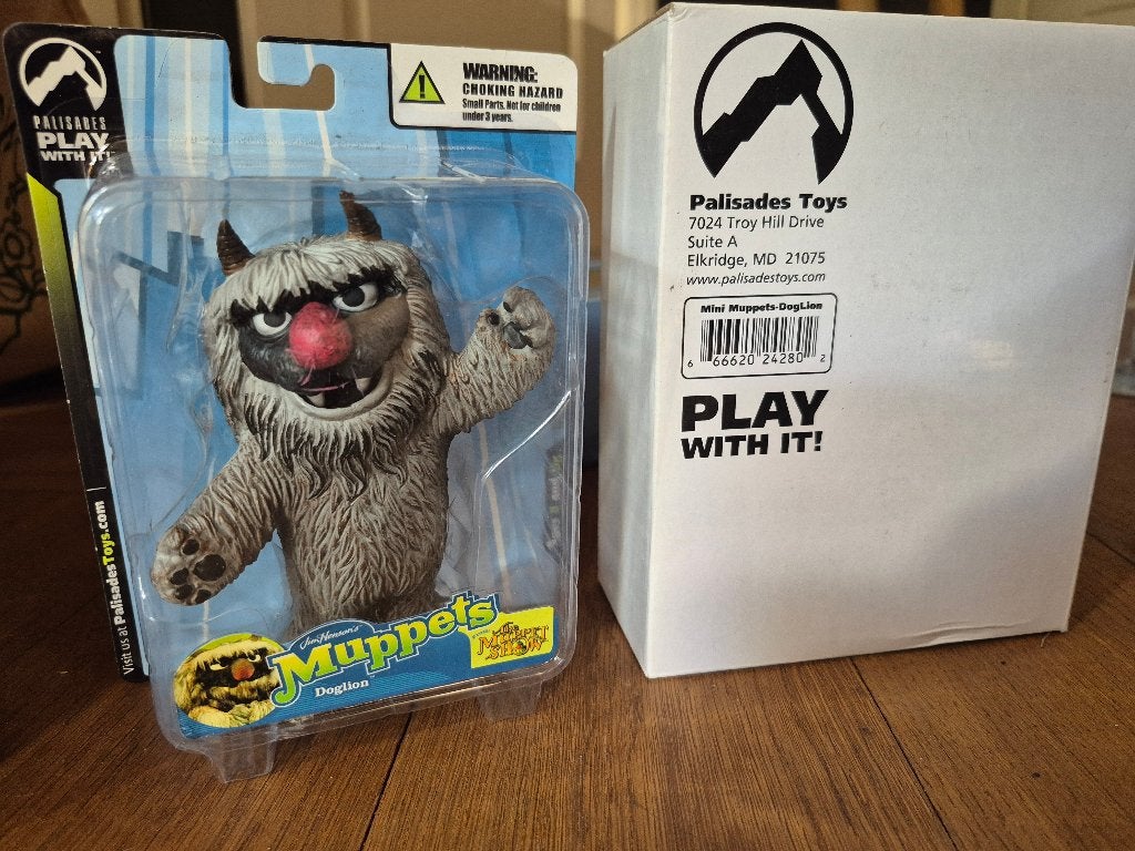 Doglion Monster Figure Palisades Mini Muppets New, Ophalen of Verzenden, Nieuw