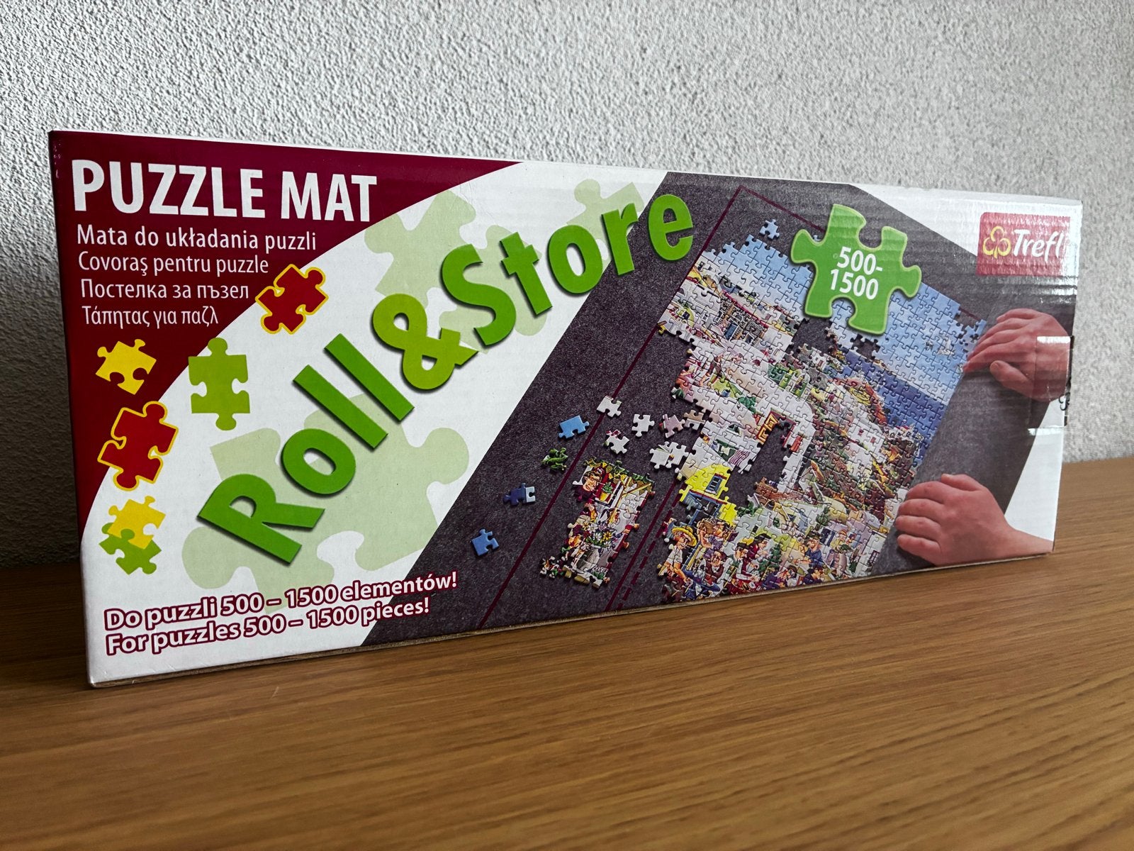 Trefl Roll&Store Puzzelmat voor 500-1500 stukjes, Ophalen of Verzenden, 500 t/m 1500 stukjes, Zo goed als nieuw, Legpuzzel
