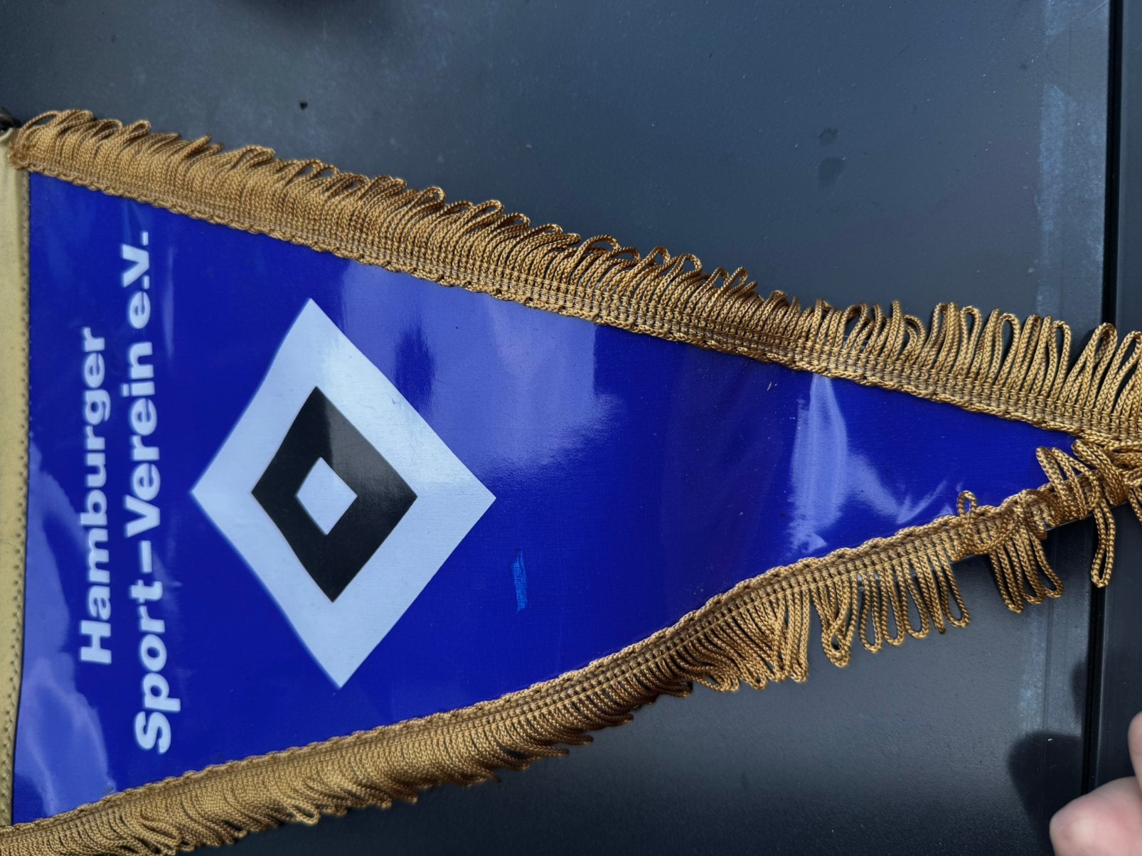 HSV vaantje, Verzamelen, Sportartikelen en Voetbal, Ophalen of Verzenden, Zo goed als nieuw, Buitenlandse clubs, Vaantje of Sjaal