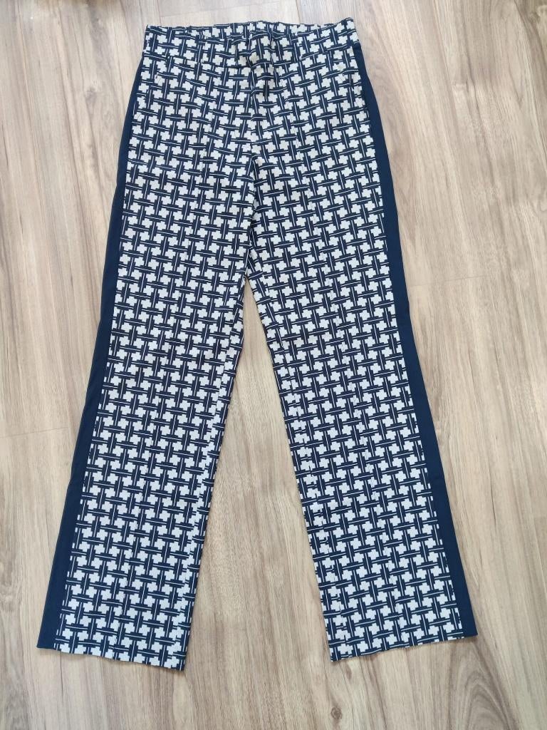 Studio Anneloes Rae geo trousers mt S, Studio Anneloes, Zo goed als nieuw, Maat 36 (S), Lang