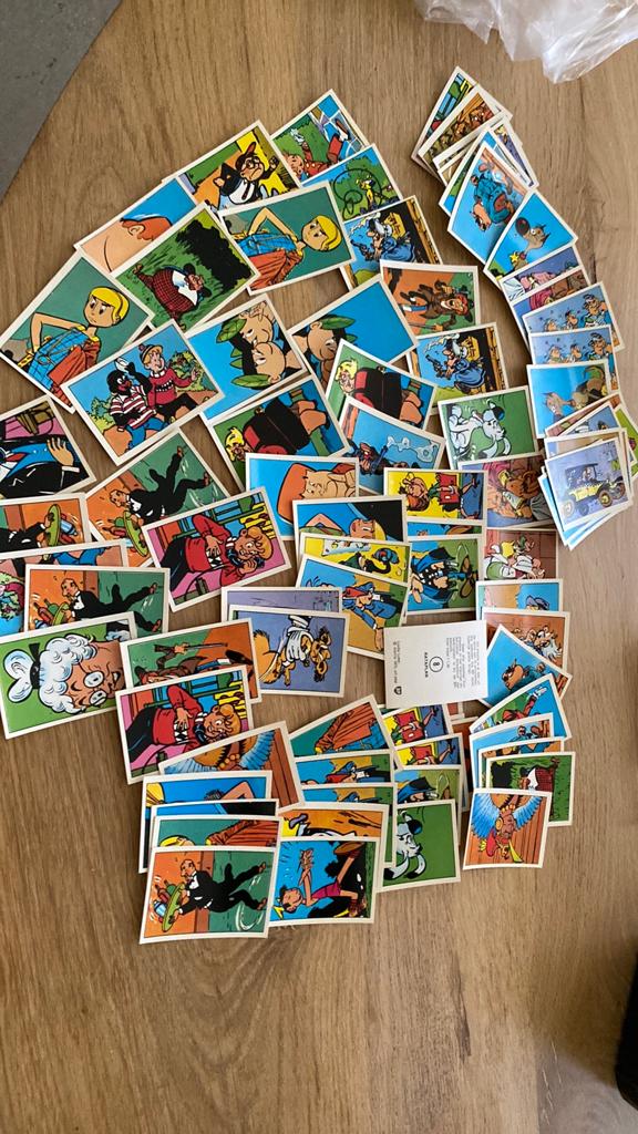 100 x striphelden bp stripalbum 1972 monty, Ophalen of Verzenden, Plaatje