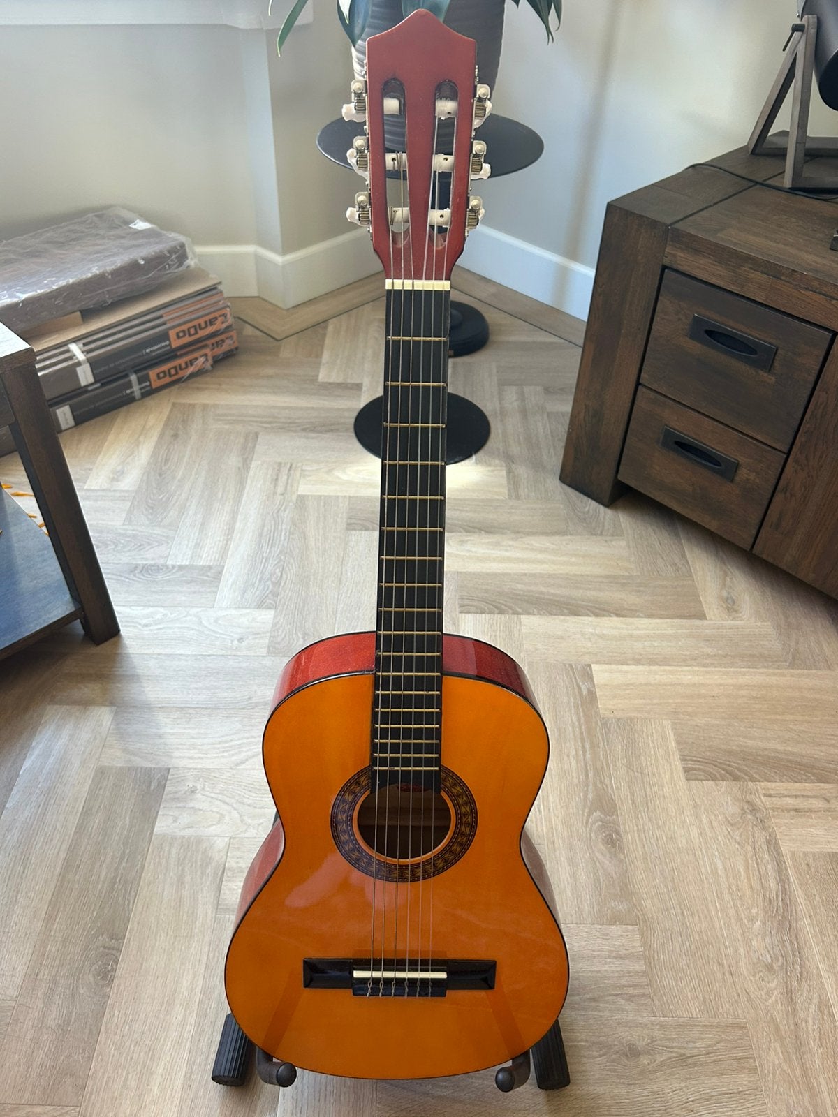 Stagg handgemaakte classical gitaar, Ophalen, Kerkhofpad 45, Klassieke of Spaanse gitaar, Houtstanding.woodworks@gmail.com