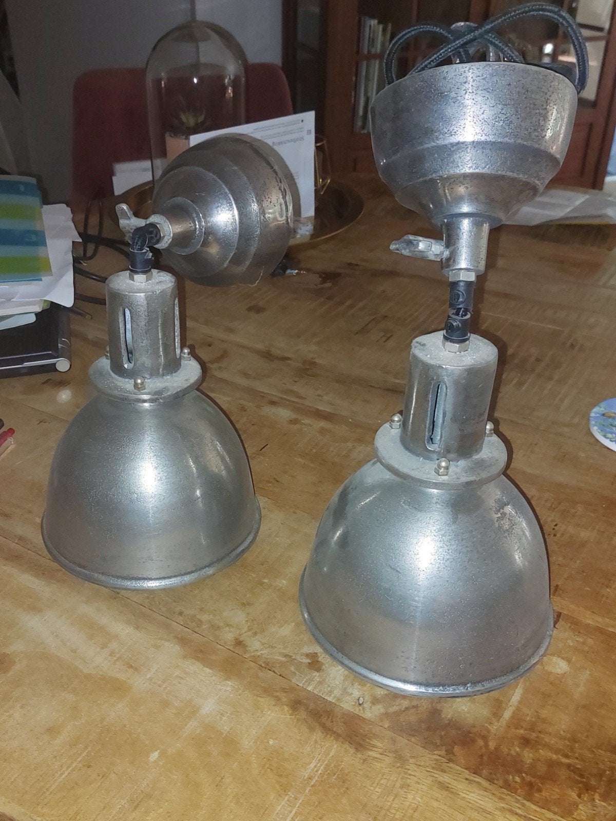 Vester hanglampen, leuk voor in de gang, Huis en Inrichting, Lampen | Hanglampen, Ophalen, Gebruikt, E27 (groot), Metaal