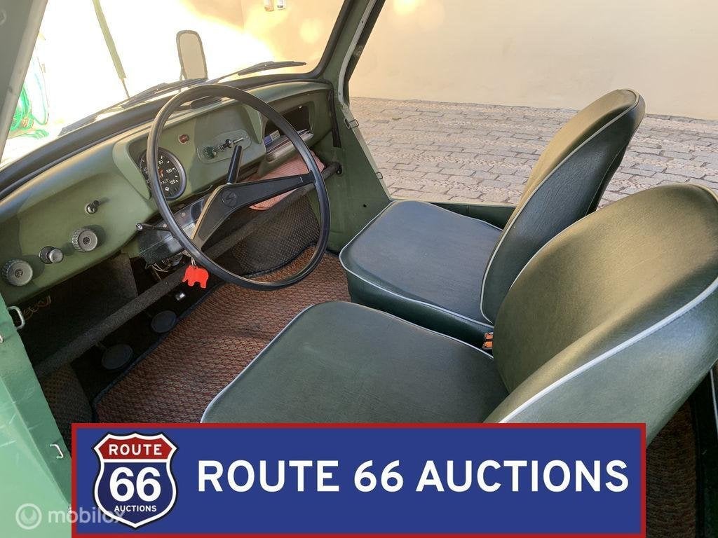 Trabant P601 Kübelwagen | 1960 | Route 66 Auctions, Auto's, Overige carrosserieën, Bedrijf, Handgeschakeld, Zwart