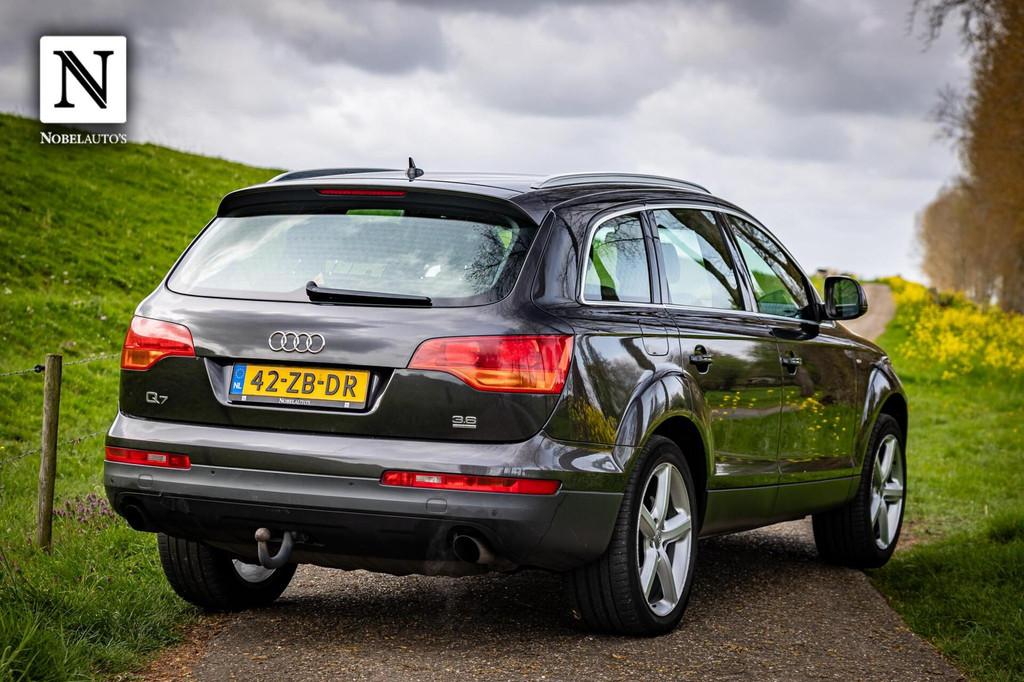 Audi Q7 3.6 FSI quattro 4+2 |Nap |Leer |Trekhaak | Camera, Auto's, Audi, Automaat, Gebruikt, 2210 kg, Met garantie (alle)