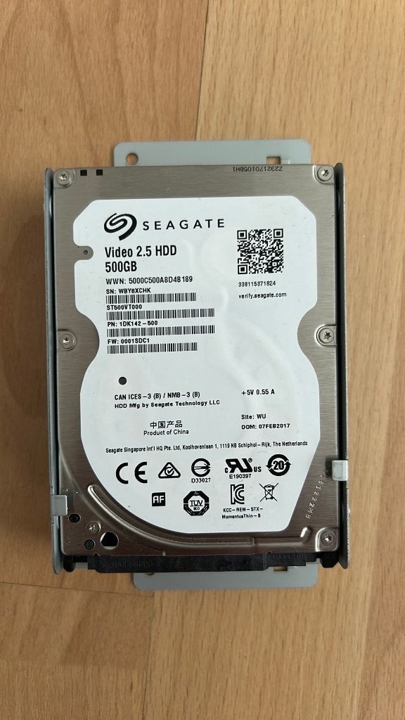 Seagate 500GB 2.5 Inch SATA-II Hard Drive, Ophalen of Verzenden, Zo goed als nieuw, Laptop