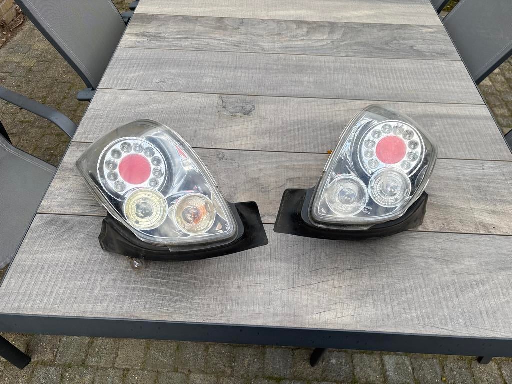 Sportieve LED Koplampen voor Peugeot 206 - Set, Ophalen, Gebruikt, Peugeot