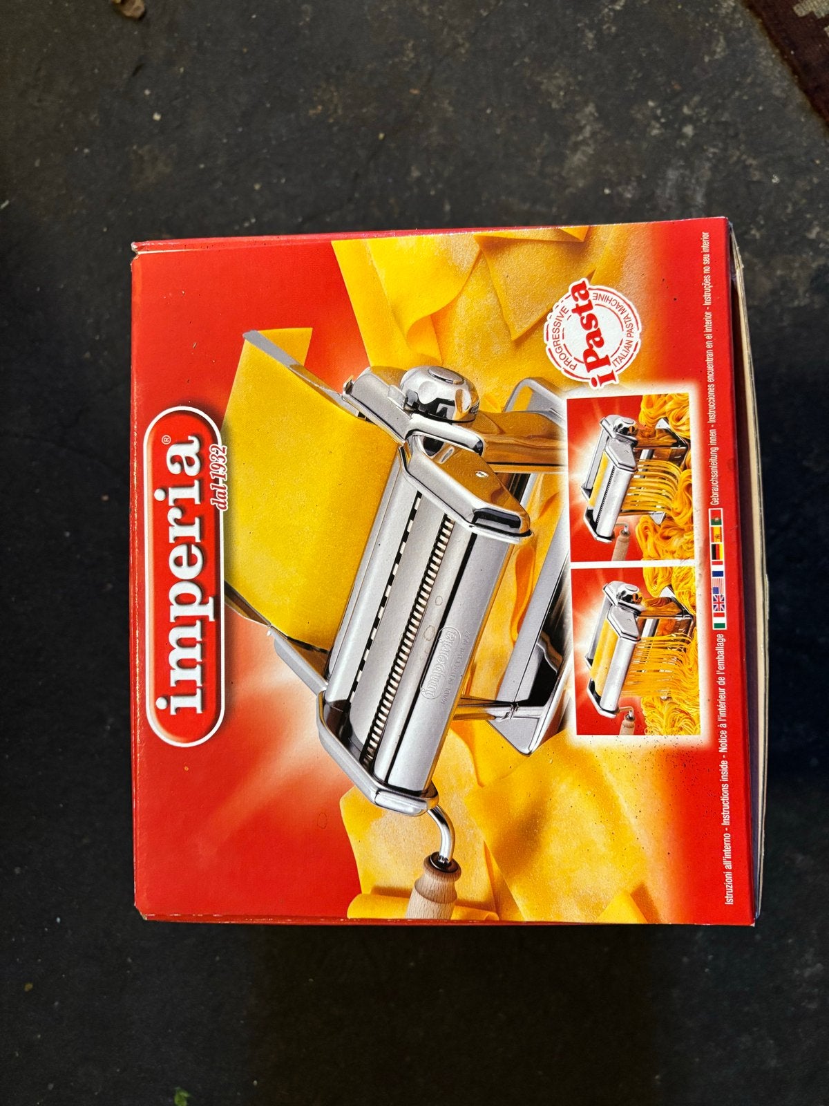 Imperia Pastamachine - Maak zelf heerlijke verse pasta!, Ophalen, Metaal, Pastamachine, Overige merken