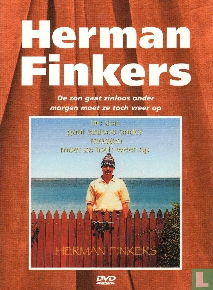 Herman Finkers - De Zon gaat zinloos Onder, morgen moet, Cd's en Dvd's, Dvd's | Cabaret en Sketches, Alle leeftijden, Ophalen of Verzenden