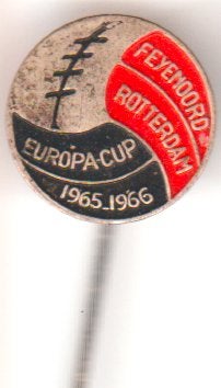 Feyenoord Rotterdam Europa- cup '65-'66, Verzenden, Zo goed als nieuw, Sport