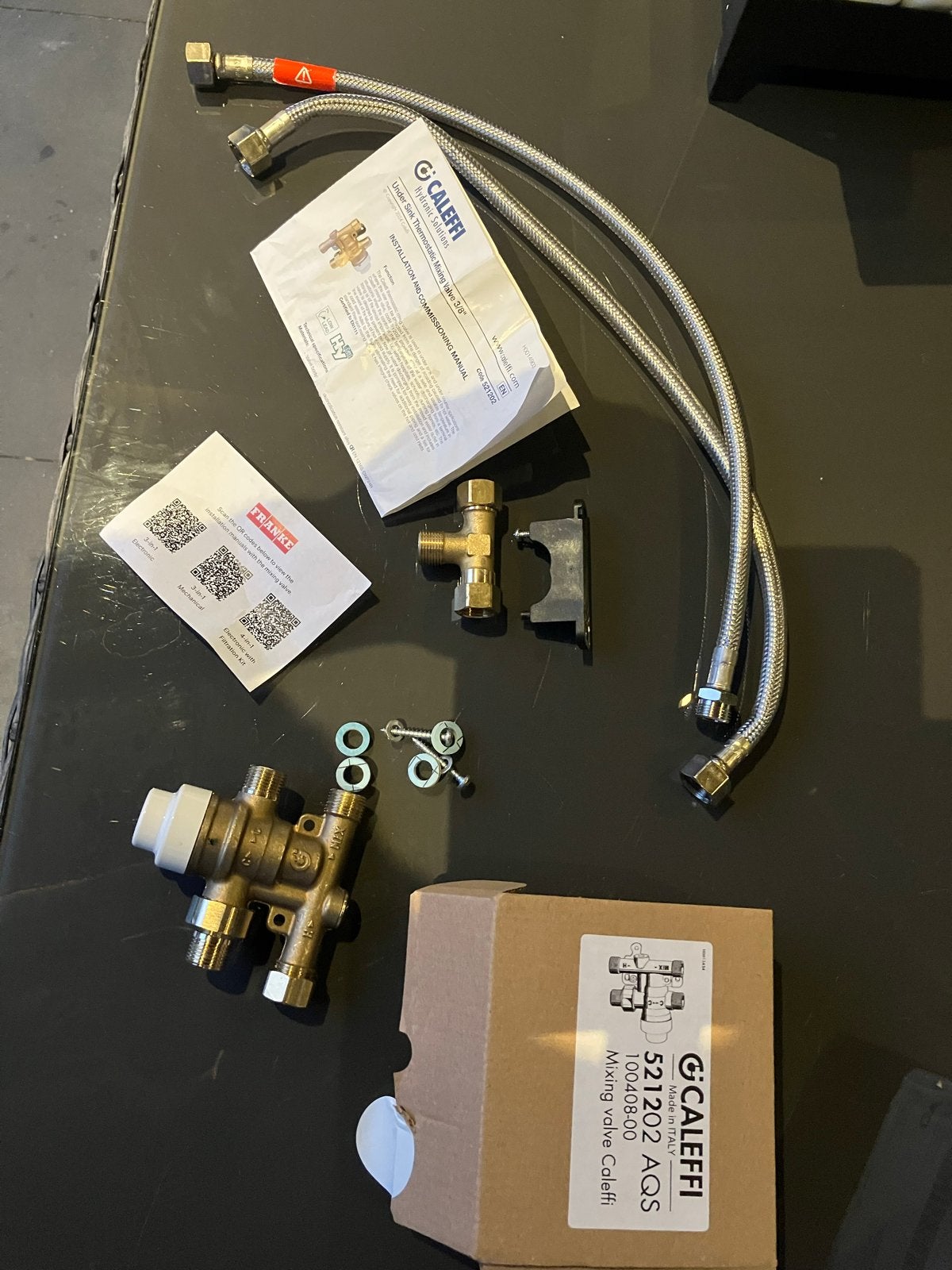 Franke MFT Mengventiel Cold-hotfill, Doe-het-zelf en Verbouw, Sanitair, Nieuw, Kraan, Koper, Ophalen of Verzenden