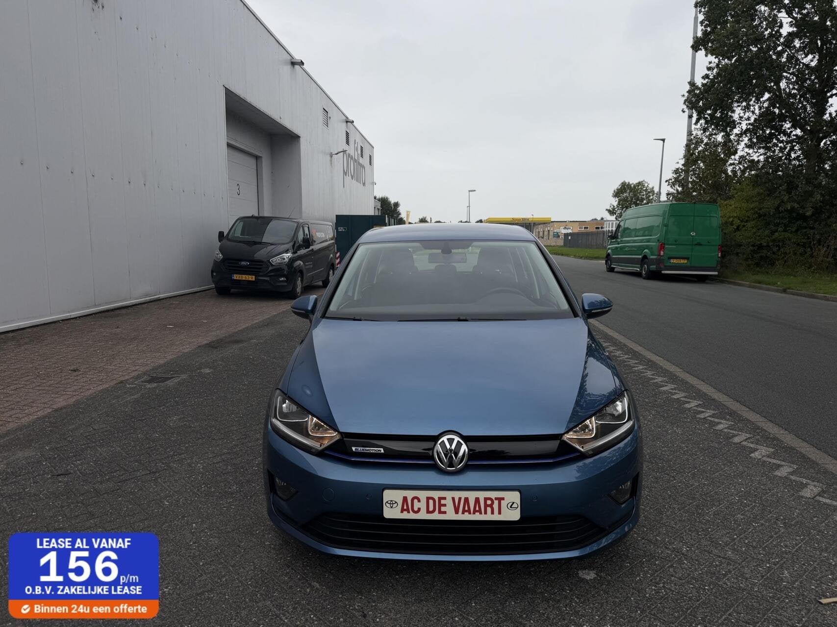 Volkswagen Golf Sportsvan 1.0 TSI - 1EIGENAAR/NAVI/PDC/NAP, Auto's, Voorwielaandrijving, Gebruikt, Euro 6, Blauw