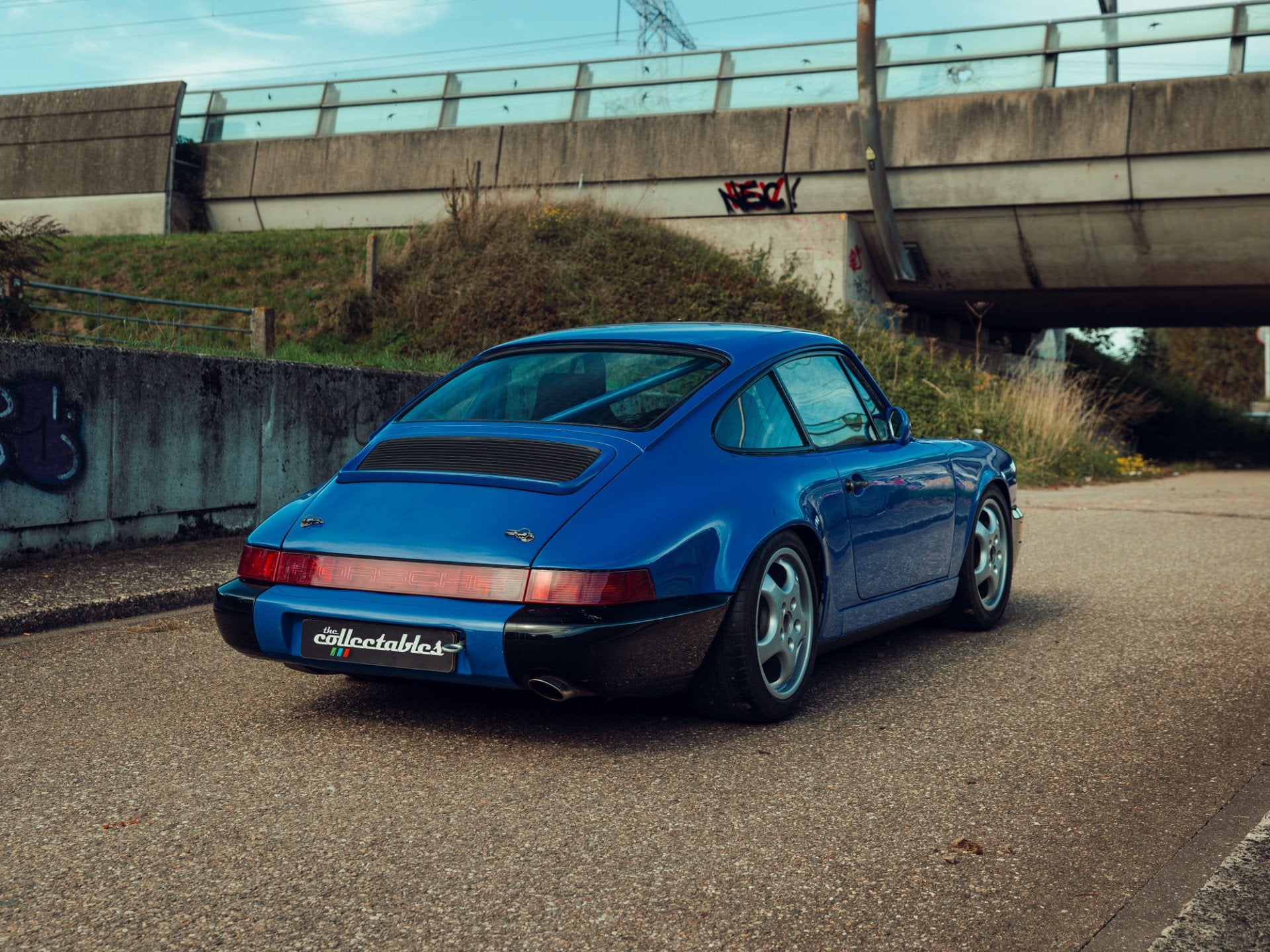 Porsche 911 964 Carrera Cup 3.6 Originele 964 Cup nr 20 van, Zwart, Blauw, Bedrijf, 3600 cc