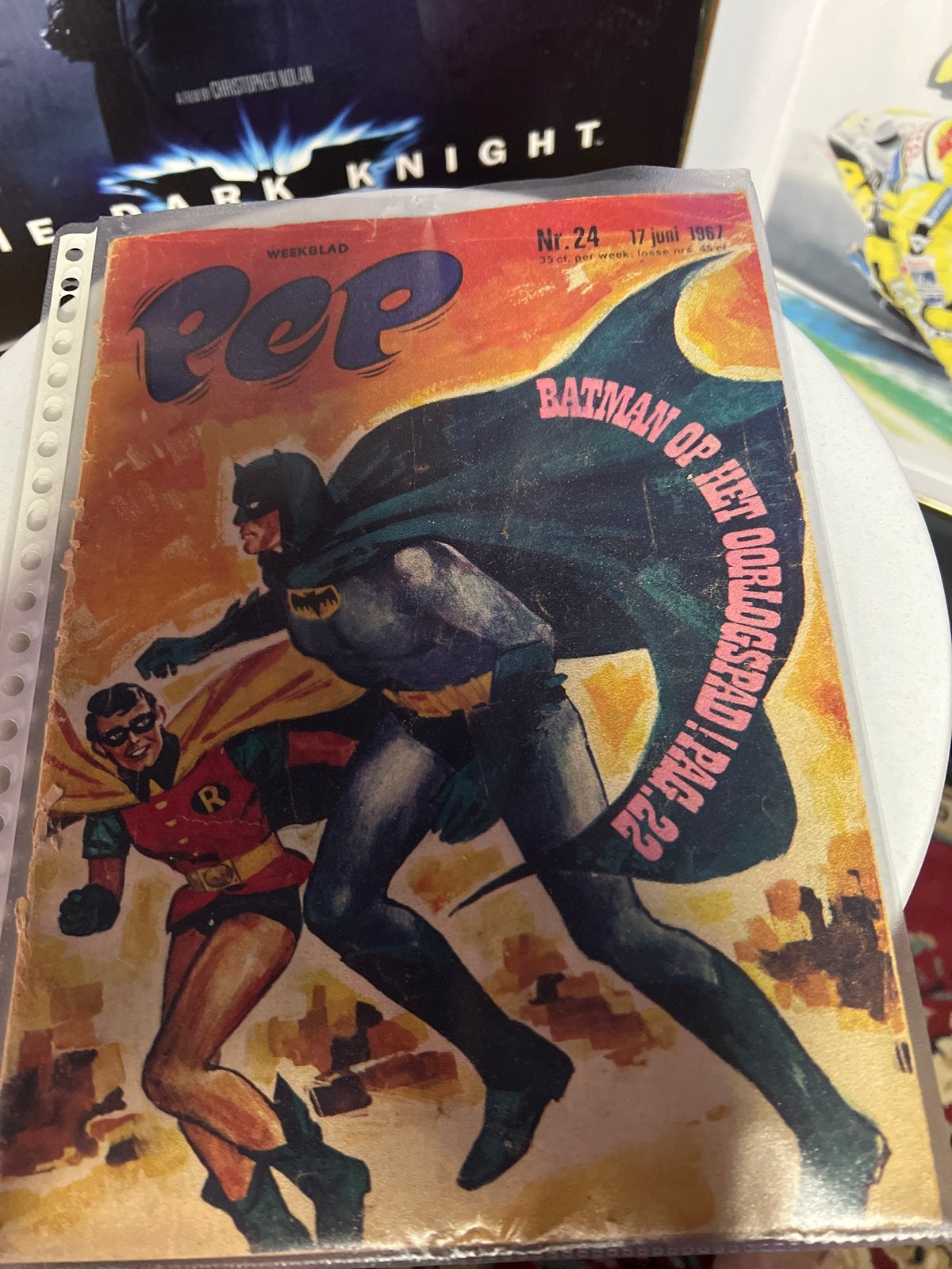 Weekblad Pep 1967 - Batman artikel - Zeer goede staat, Ophalen of Verzenden, Zo goed als nieuw, Overige typen